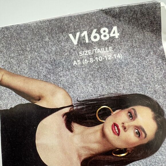 Vogue Sewing Pattern V1684 A5 Pencil Wrap Skirt Statement Front 6 8 10 12 14 - Picture 3 of 7